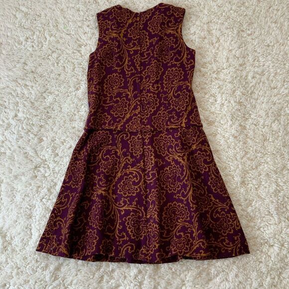 Vintage Johnathan Logan Dropped Flare Waist Dress - Picture 7 of 7
